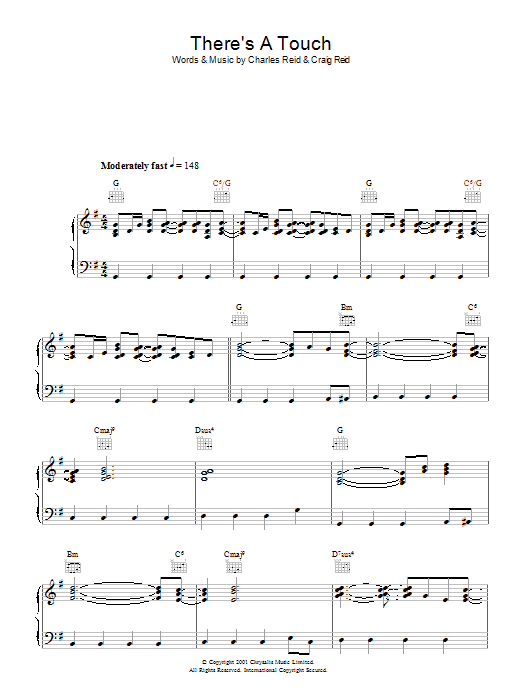 The Proclaimers There's A Touch Sheet Music