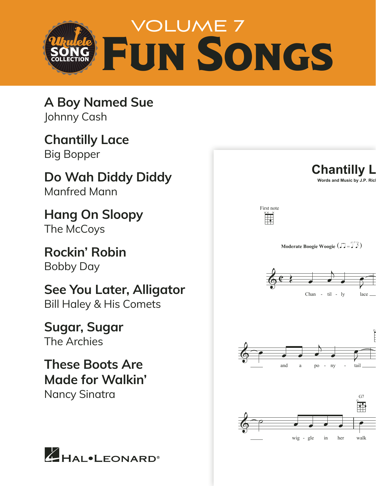 Various Ukulele Song Collection, Volume 7: Fun Songs Sheet Music