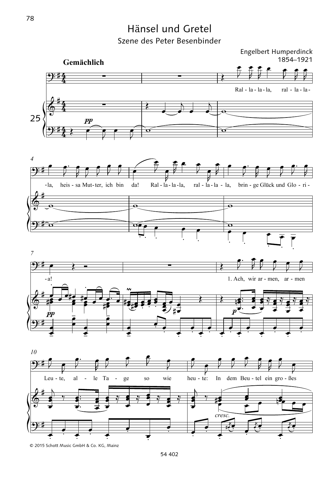 Wolfgang Birtel Rallala, heissa Mutter / Ach, wir armen, armen Leute Sheet Music