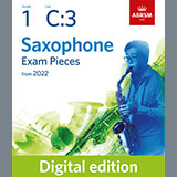 Camille Saint-Saens 'L'éléphant (from Le carnaval des animaux) (Grade 1 C3 from the ABRSM Saxophone syllabus from 2022)'