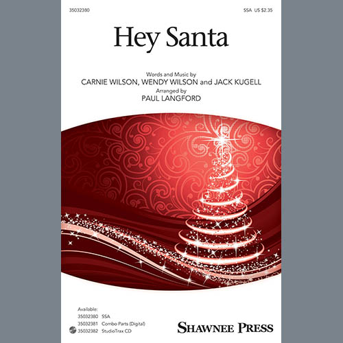 Easily Download Carnie & Wendy Wilson Printable PDF piano music notes, guitar tabs for SSA Choir. Transpose or transcribe this score in no time - Learn how to play song progression.