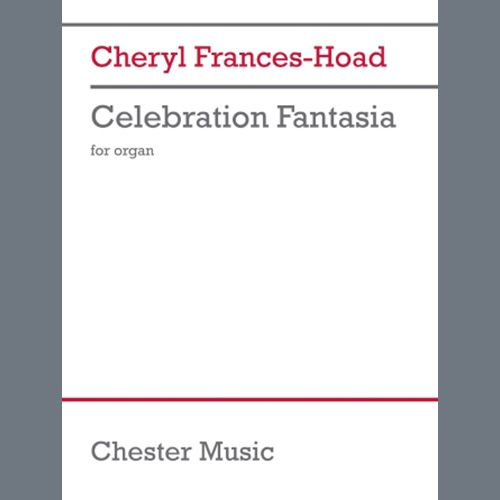 Easily Download Cheryl Frances-Hoad Printable PDF piano music notes, guitar tabs for Organ. Transpose or transcribe this score in no time - Learn how to play song progression.