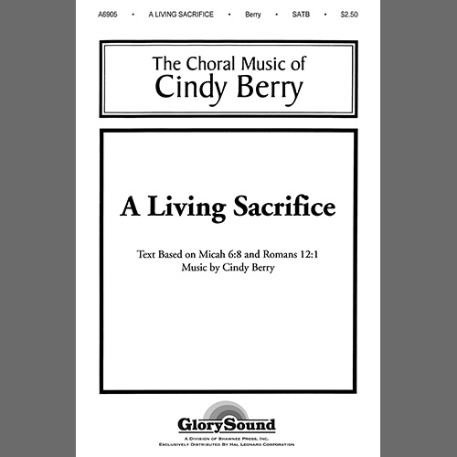 Easily Download Cindy Berry Printable PDF piano music notes, guitar tabs for SATB Choir. Transpose or transcribe this score in no time - Learn how to play song progression.