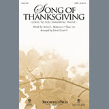 Conrad Kocher 'Song Of Thanksgiving (Lord, to You Immortal Praise) (arr. John Leavitt)'