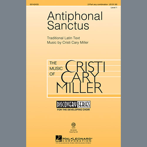 Easily Download Cristi Cary Miller Printable PDF piano music notes, guitar tabs for 2-Part Choir. Transpose or transcribe this score in no time - Learn how to play song progression.