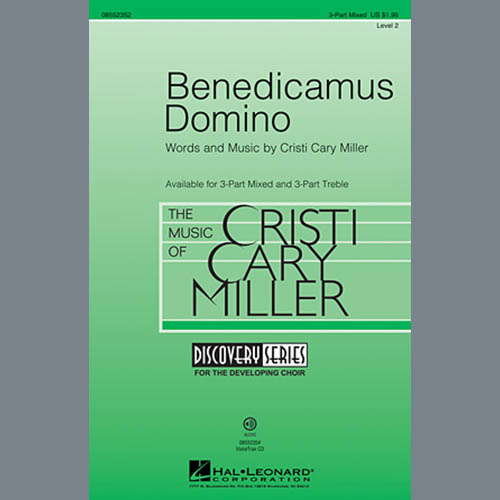 Easily Download Cristi Cary Miller Printable PDF piano music notes, guitar tabs for 3-Part Mixed Choir. Transpose or transcribe this score in no time - Learn how to play song progression.