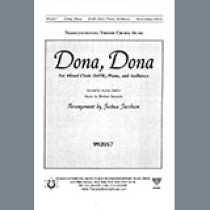 Sholom Secunda Dona, Dona (arr. Joshua Jacobson) 1191118