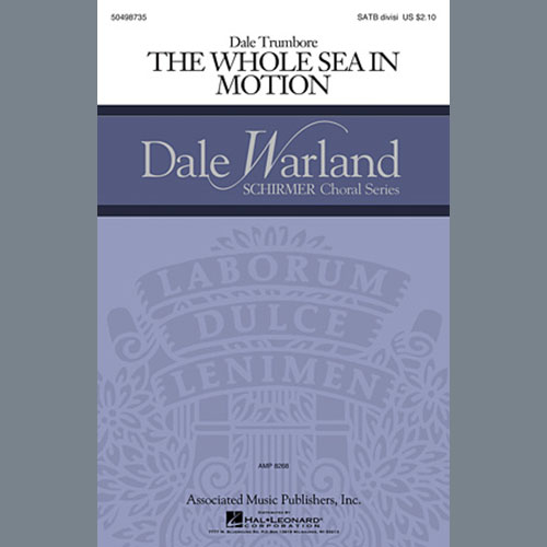 Easily Download Dale Trumbore Printable PDF piano music notes, guitar tabs for SATB Choir. Transpose or transcribe this score in no time - Learn how to play song progression.