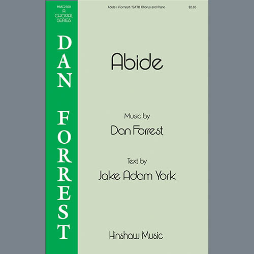 Easily Download Dan Forrest Printable PDF piano music notes, guitar tabs for SATB Choir. Transpose or transcribe this score in no time - Learn how to play song progression.