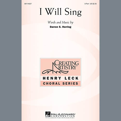 Easily Download Darren S. Herring Printable PDF piano music notes, guitar tabs for 3-Part Treble Choir. Transpose or transcribe this score in no time - Learn how to play song progression.