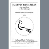 David Burger 'Hatikvah Hanoshanah'