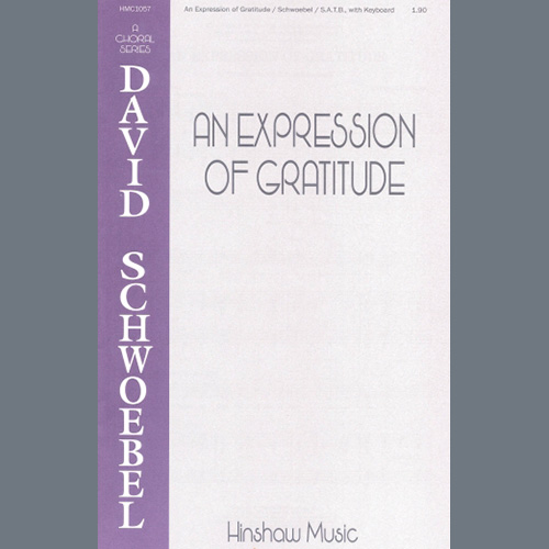 Easily Download David Schwoebel Printable PDF piano music notes, guitar tabs for SATB Choir. Transpose or transcribe this score in no time - Learn how to play song progression.