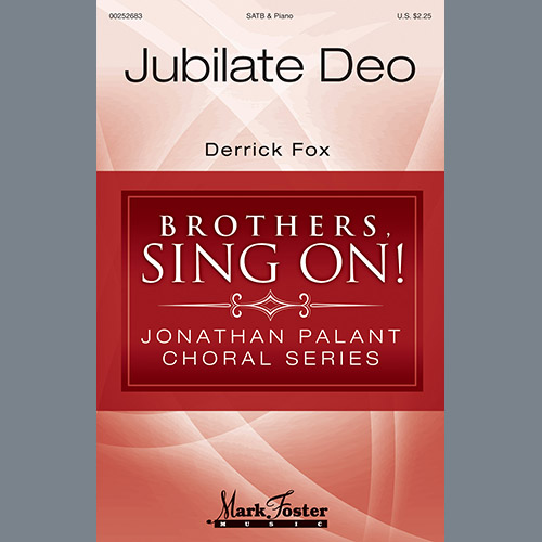 Easily Download Derrick Fox Printable PDF piano music notes, guitar tabs for SATB Choir. Transpose or transcribe this score in no time - Learn how to play song progression.