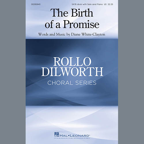 Easily Download Diane White-Clayton Printable PDF piano music notes, guitar tabs for SATB Choir. Transpose or transcribe this score in no time - Learn how to play song progression.