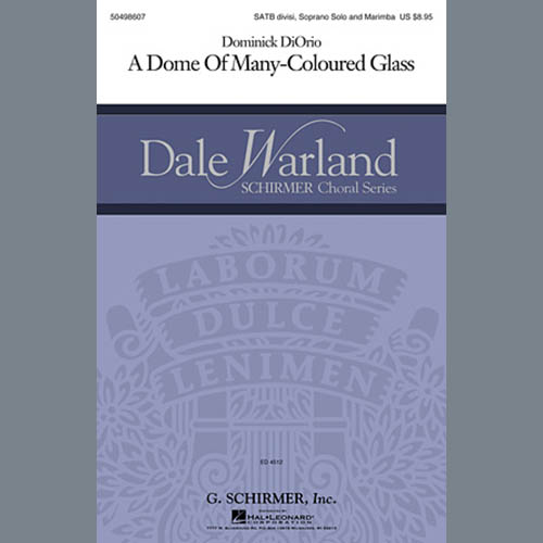 Easily Download Dominick DiOrio Printable PDF piano music notes, guitar tabs for SATB Choir. Transpose or transcribe this score in no time - Learn how to play song progression.