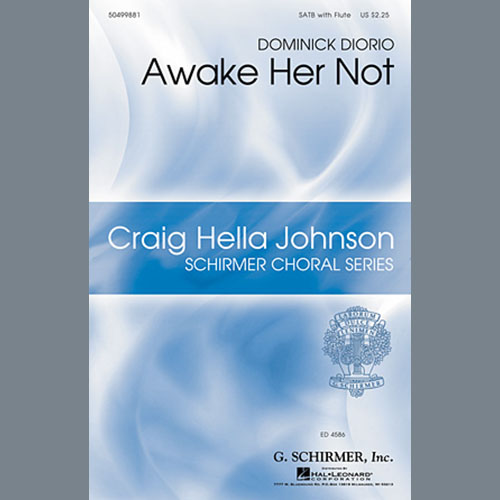 Easily Download Dominick DiOrio Printable PDF piano music notes, guitar tabs for SATB Choir. Transpose or transcribe this score in no time - Learn how to play song progression.