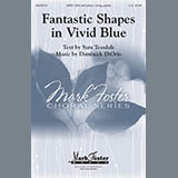 Dominick DiOrio 'Fantastic Shapes In Vivid Blue'