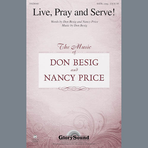 Easily Download Don Besig Printable PDF piano music notes, guitar tabs for SATB Choir. Transpose or transcribe this score in no time - Learn how to play song progression.