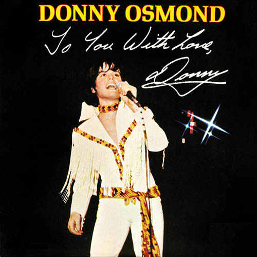 Easily Download Donny Osmond Printable PDF piano music notes, guitar tabs for Clarinet Solo. Transpose or transcribe this score in no time - Learn how to play song progression.