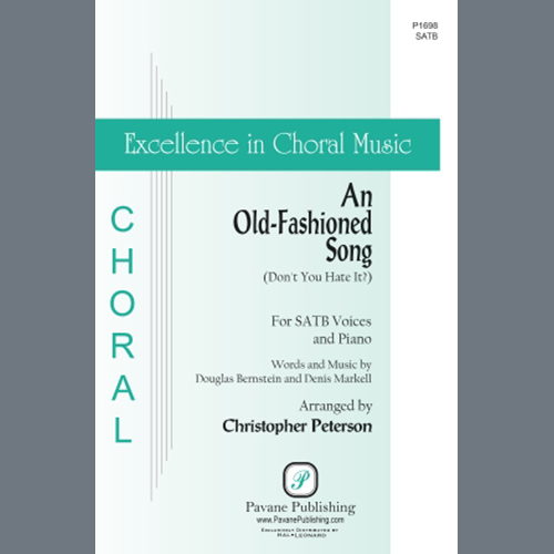 Easily Download Douglas Bernstein and Denis Markell Printable PDF piano music notes, guitar tabs for SATB Choir. Transpose or transcribe this score in no time - Learn how to play song progression.