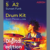 Claire Brock 'Sunset Funk (Grade 5, list A2, from the ABRSM Drum Kit Syllabus 2024)'