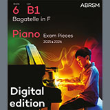 Fanny Hensel 'Bagatelle in F (Grade 6, list B1, from the ABRSM Piano Syllabus 2025 & 2026)'