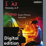 Louis Köhler 'Melody in F (Grade 1, list A2, from the ABRSM Piano Syllabus 2025 & 2026)'