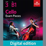 Ludwig van Beethoven 'Ich liebe dich (Grade 3, B1, from the ABRSM Cello Syllabus from 2024)'