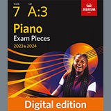 Marianne von Martínez 'Tempo di minuetto (Grade 7, list A3, from the ABRSM Piano Syllabus 2023 & 2024)'