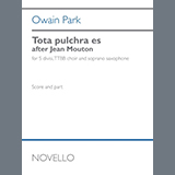 Owain Park 'Tota pulchra es (after Jean Mouton)'