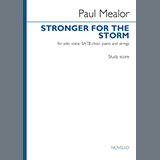 Paul Mealor 'Stronger For The Storm (Study score)'