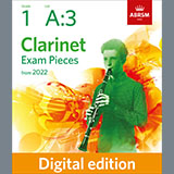 Trad. German 'Muss i denn (Grade 1 List A3 from the ABRSM Clarinet syllabus from 2022)'