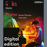 Edvard Grieg 'Waltz (Grade 4, list B1, from the ABRSM Piano Syllabus 2025 & 2026)'