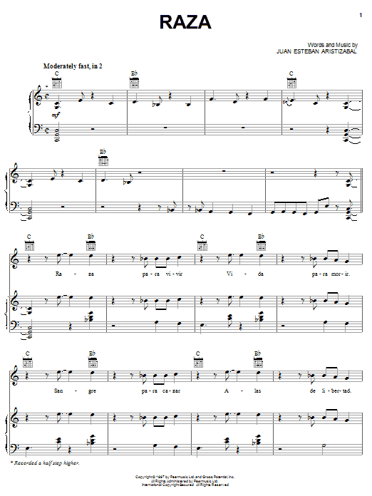 Ekhymosis Raza Sheet Music