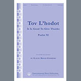 Elaine Broad-Ginsberg 'Tov L'Hodot (It Is Good To Give Thanks)'