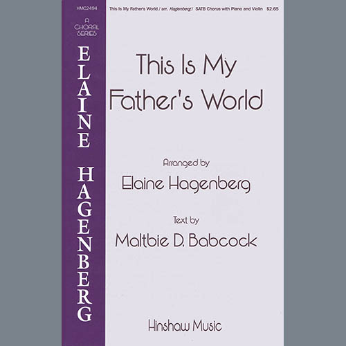 Easily Download Elaine Haggenberg Printable PDF piano music notes, guitar tabs for SATB Choir. Transpose or transcribe this score in no time - Learn how to play song progression.