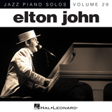 Elton John 'I Guess That's Why They Call It The Blues [Jazz version] (arr. Brent Edstrom)'