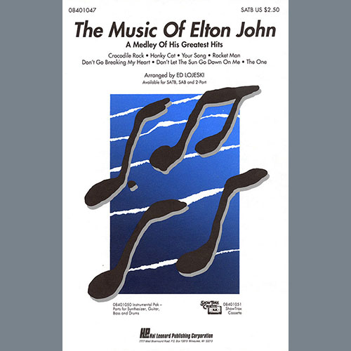 Easily Download Elton John Printable PDF piano music notes, guitar tabs for SAB Choir. Transpose or transcribe this score in no time - Learn how to play song progression.