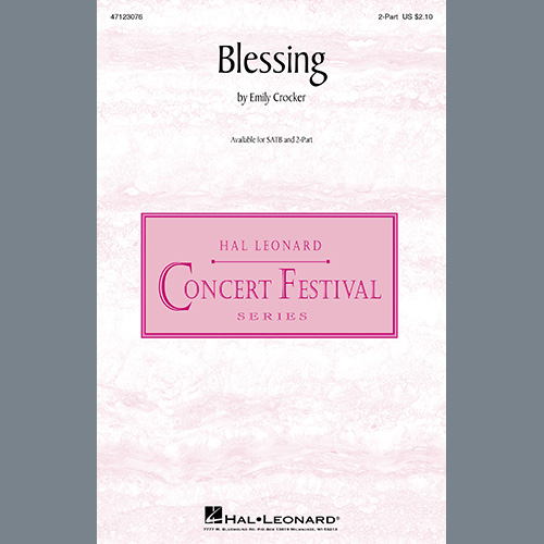 Easily Download Emily Crocker Printable PDF piano music notes, guitar tabs for 2-Part Choir. Transpose or transcribe this score in no time - Learn how to play song progression.