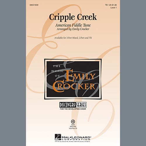 Easily Download Emily Crocker Printable PDF piano music notes, guitar tabs for TB Choir. Transpose or transcribe this score in no time - Learn how to play song progression.