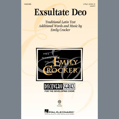 Easily Download Emily Crocker Printable PDF piano music notes, guitar tabs for 2-Part Choir. Transpose or transcribe this score in no time - Learn how to play song progression.