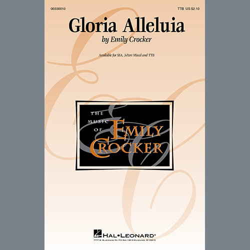 Easily Download Emily Crocker Printable PDF piano music notes, guitar tabs for 3-Part Mixed Choir. Transpose or transcribe this score in no time - Learn how to play song progression.