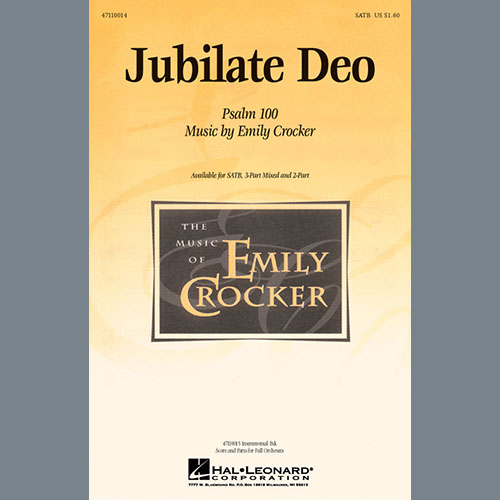 Easily Download Emily Crocker Printable PDF piano music notes, guitar tabs for 3-Part Mixed Choir. Transpose or transcribe this score in no time - Learn how to play song progression.