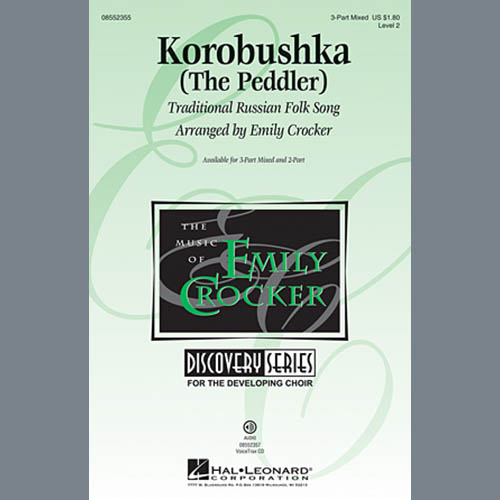 Easily Download Emily Crocker Printable PDF piano music notes, guitar tabs for 2-Part Choir. Transpose or transcribe this score in no time - Learn how to play song progression.