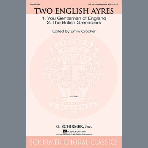 Easily Download Emily Crocker Printable PDF piano music notes, guitar tabs for TB Choir. Transpose or transcribe this score in no time - Learn how to play song progression.