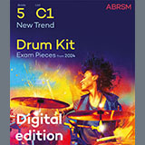 Emily Gunton 'New Trend (Grade 5, list C1, from the ABRSM Drum Kit Syllabus 2024)'