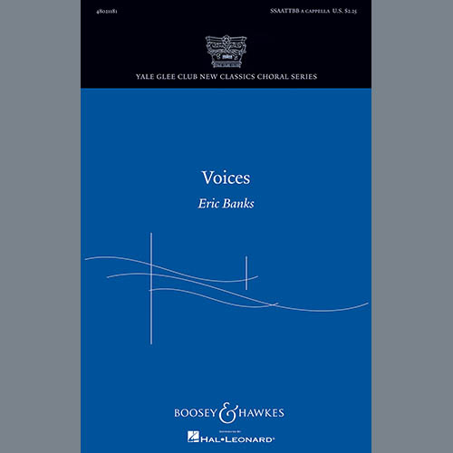 Easily Download Eric Banks Printable PDF piano music notes, guitar tabs for SATB Choir. Transpose or transcribe this score in no time - Learn how to play song progression.