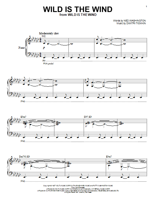 Esperanza Spalding Wild Is The Wind Sheet Music