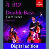 Florence Anna Maunders 'Siciliano (Grade 4, B12, from the ABRSM Double Bass Syllabus from 2024)'