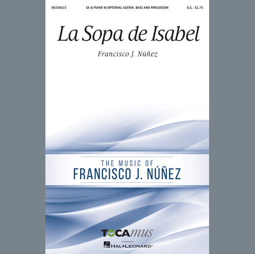 Easily Download Francisco Nunez Printable PDF piano music notes, guitar tabs for 2-Part Choir. Transpose or transcribe this score in no time - Learn how to play song progression.
